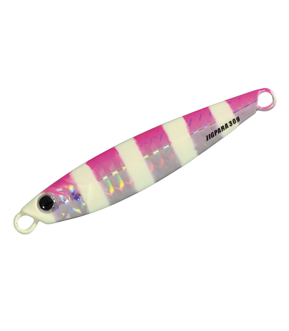 Major Craft Jigpara Short Jig - Jigs - #007 Zebra Glow, 30 g