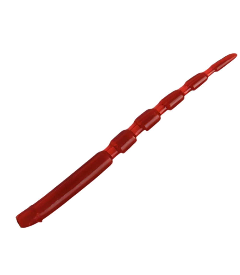 Major Craft ParaWorm Aji Straight - Soft Baits - #042 Clear Red