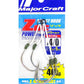 Major Craft ZOC-PT3050 Heavy Duty Twin Assist Hooks