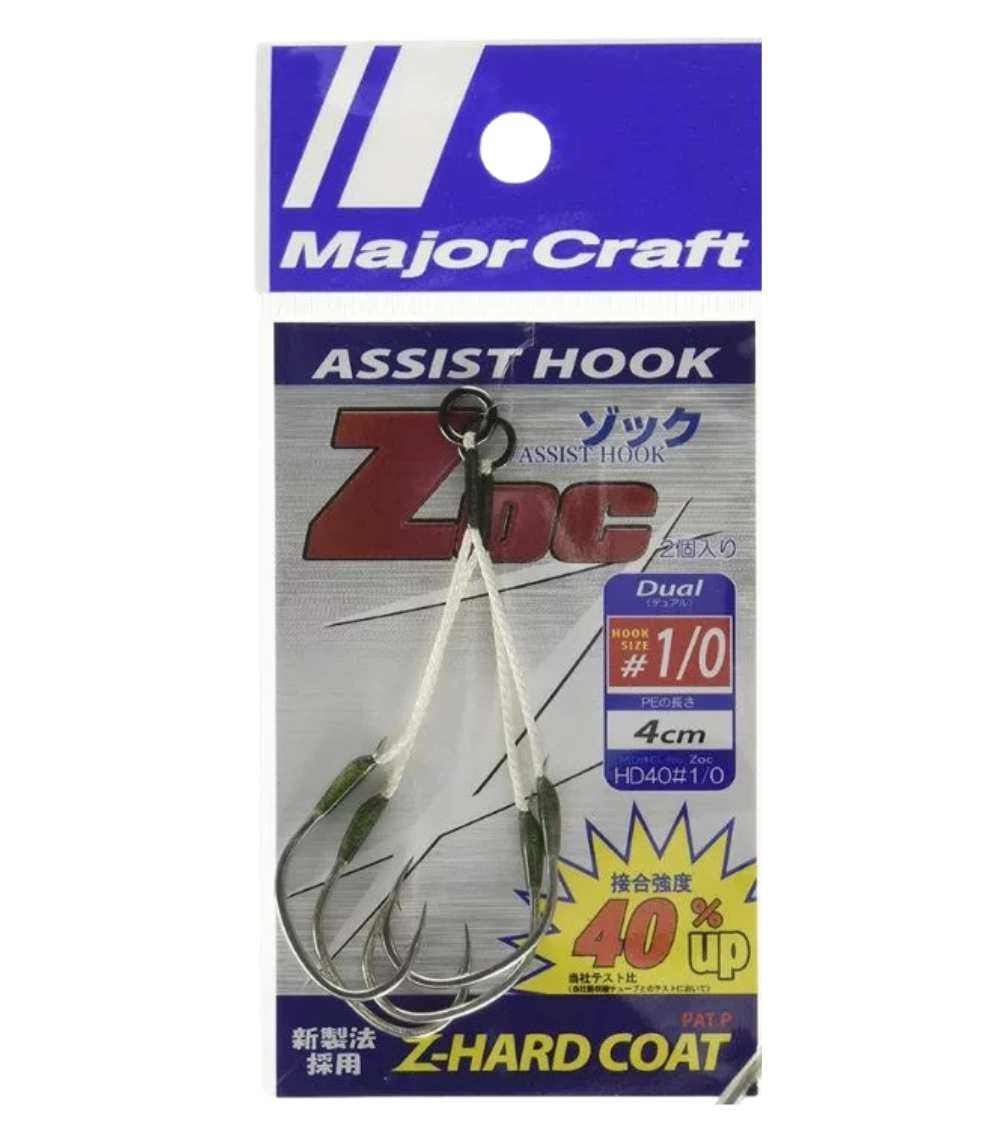 Major Craft ZOC Type HD Dual Assist Hook|Major Craft ZOC Type HD Dual Assist Hook