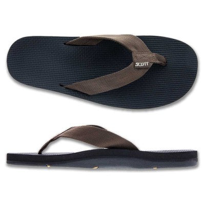 BobMarlinGear Scott Hawaii Sandals - Makaha (Brown) - Slipper - US: 7  | UE: 40