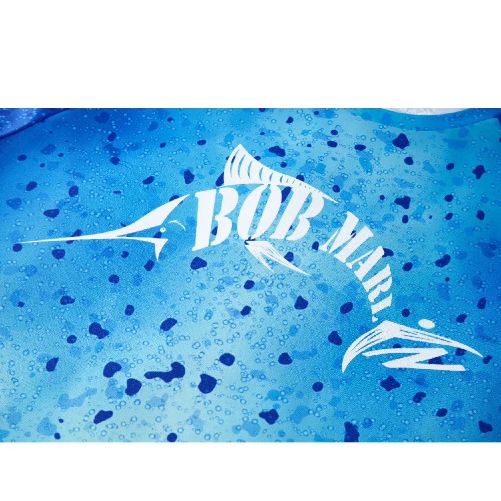 Bob Marlin Performance Shirt Bob Mahi Blue - XL