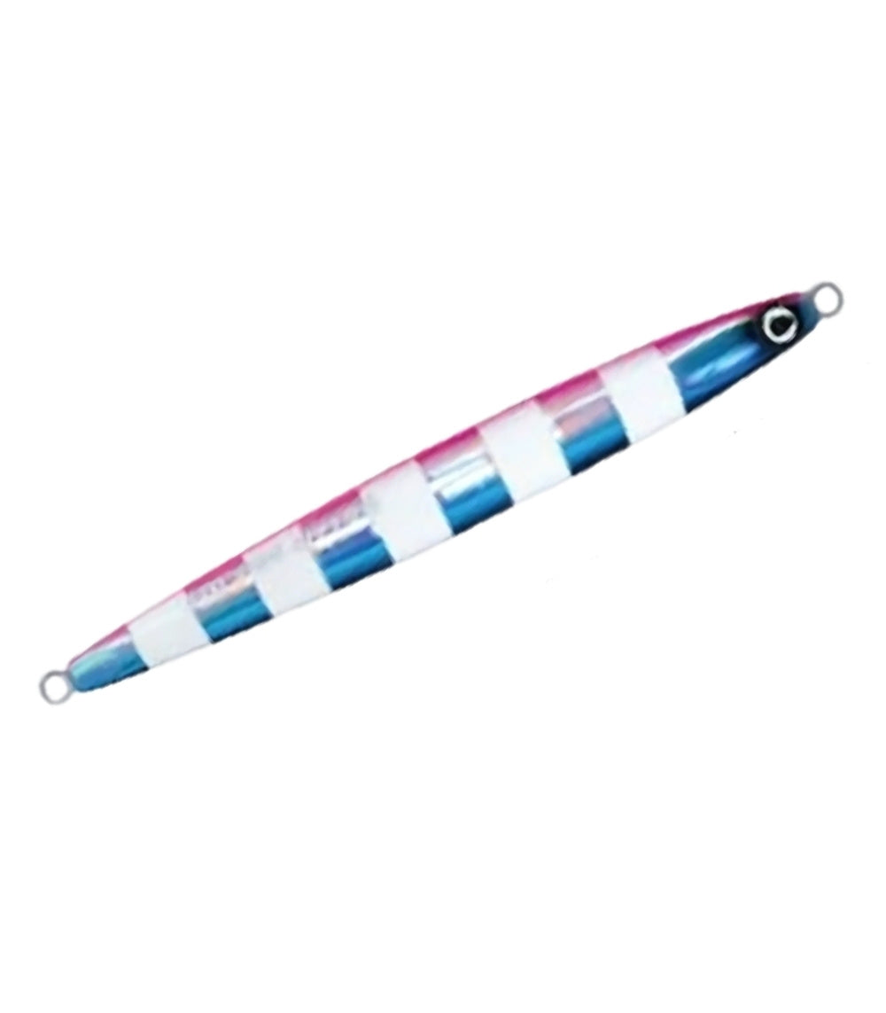 Owner Gekito Jig Laidback GJB Series - Jigs - 39 Blue Pink Zebra, 32224 (GJB-115)