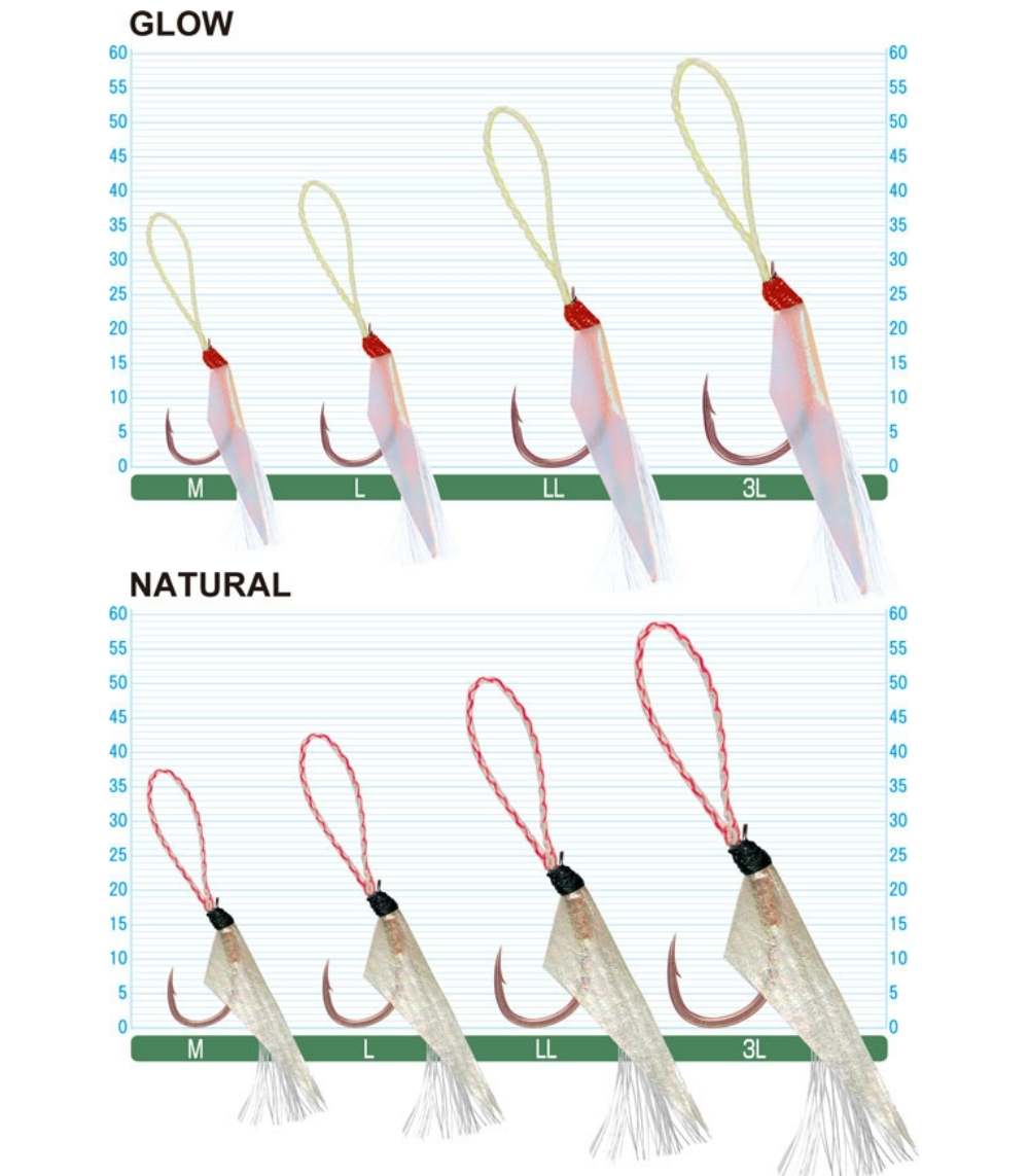 Owner Cultiva 11670 KF-30P Single Hook - Jigging Hooks - KF-30P-01-L