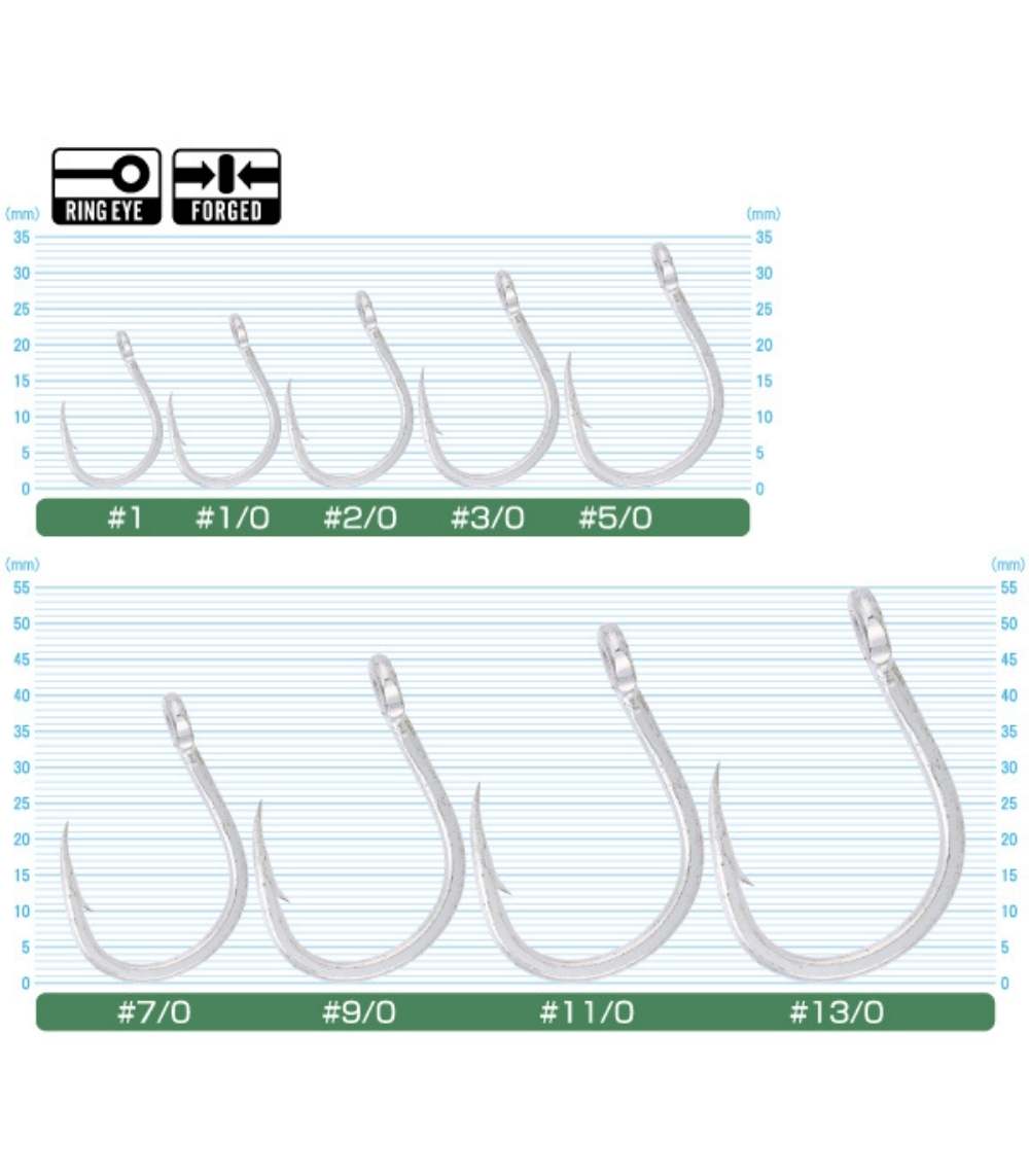 Owner Cultiva 11766 SJ-41TN Stinger Jigging Hook - SJ-41TN 11/0