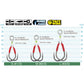 Owner Cultiva 12332 JT-41 Light Twin Assist Hook|Owner Cultiva 12332 JT-41 Light Twin Assist Hook