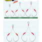 Owner Cultiva 4220 JF-27 Dual Dancing Stinger Guardian Hook|Owner Cultiva 4220 JF-27 Dual Dancing Stinger Guardian Hook