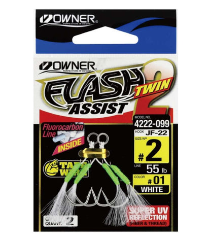 Owner Cultiva 4222 JF-22 Flash Twin Assist Hook|Owner Cultiva 4222 JF-22 Flash Twin Assist Hook|Owner Cultiva 4222 JF-22 Flash Twin Assist Hook