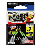 Owner Cultiva 4222 JF-22 Flash Twin Assist Hook|Owner Cultiva 4222 JF-22 Flash Twin Assist Hook|Owner Cultiva 4222 JF-22 Flash Twin Assist Hook