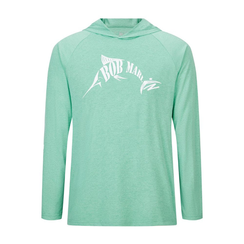 Bob Marlin Cationic Performance Hoody Jade Green