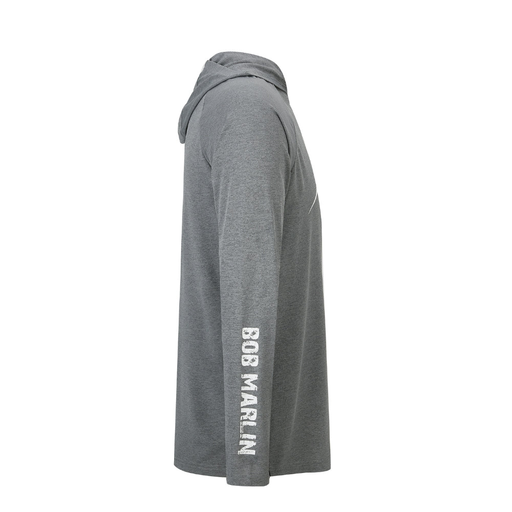 Bob Marlin Cationic Performance Hoody Steel Grey