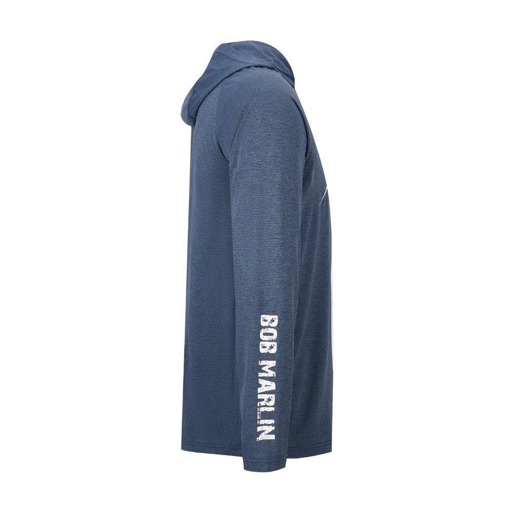 Bob Marlin Cationic Performance Hoody Night Blue