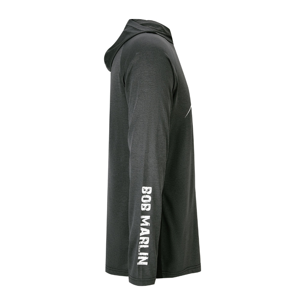 Bob Marlin Cationic Performance Hoody Charcoal Black