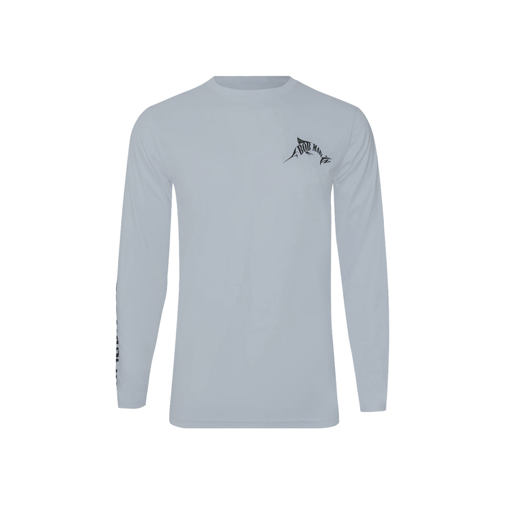 Bob Marlin Performance Shirt Rasta Bass Grey