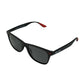 INSALT REMB-B Angler Pro Revive Matte Black Polarized Recycled Sunglasses - Black