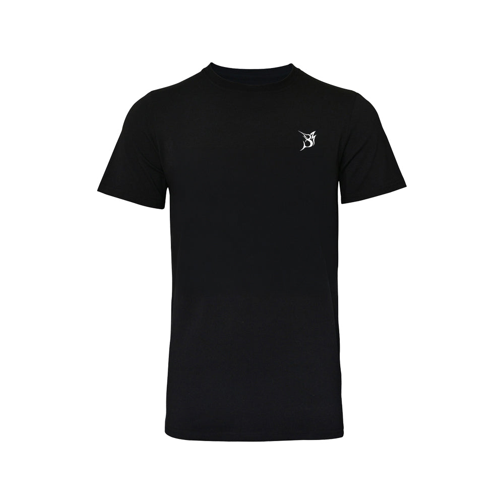Bob Marlin T-Shirt One Love for Fishing Black