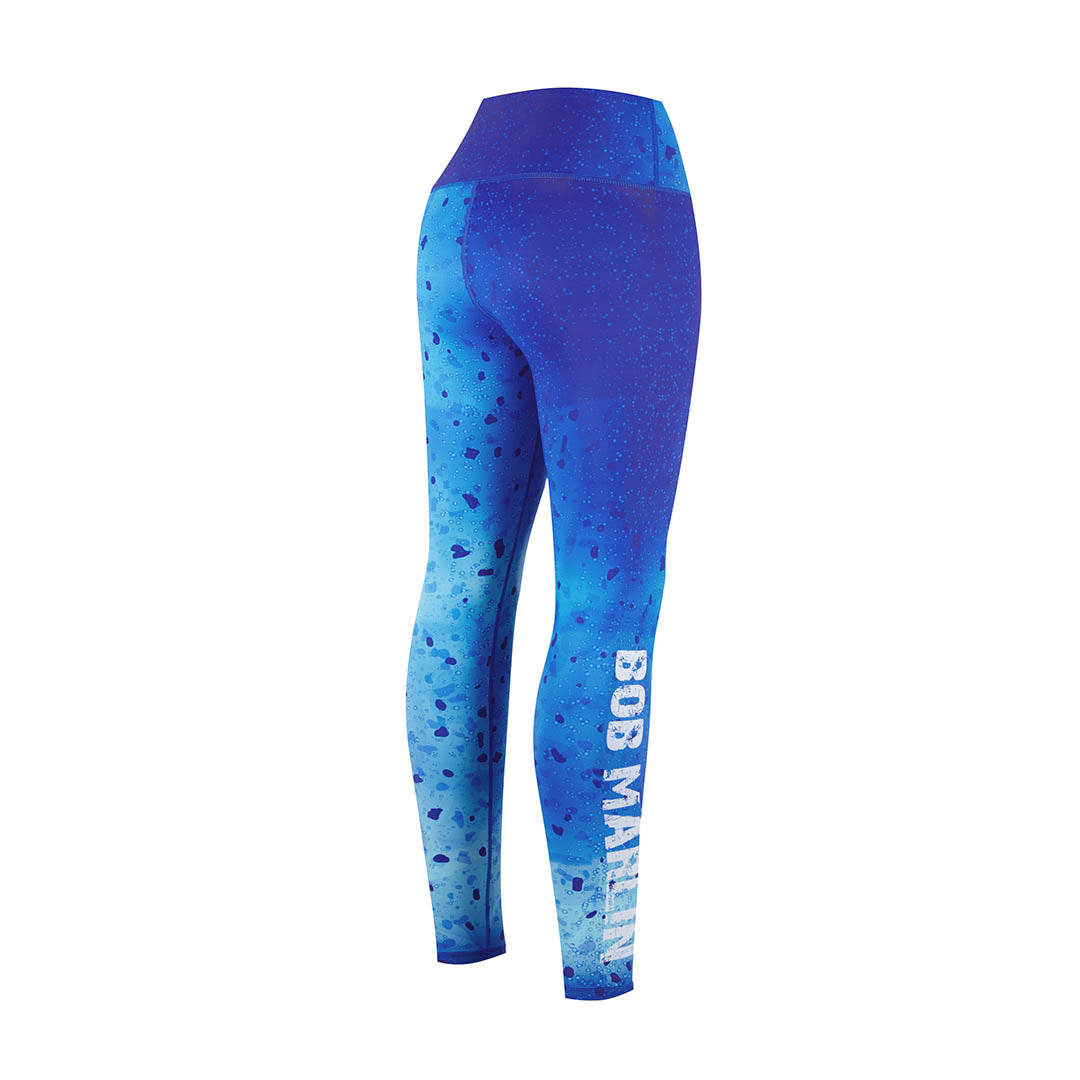 Bob Marlin Women's Recycled Long Leggings Bob Mahi Blue - XL
