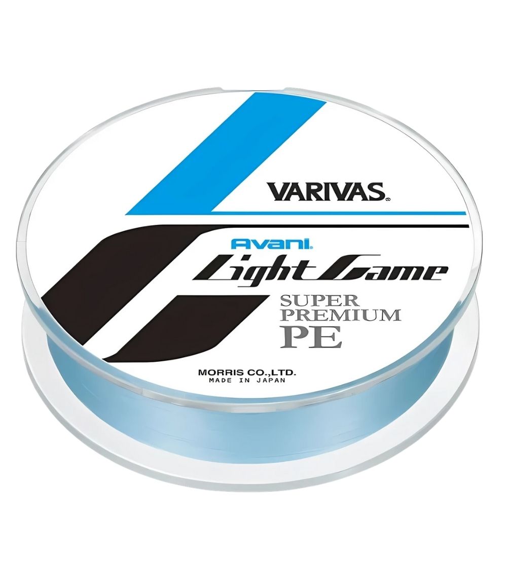 Varivas Avani Light Game Super Premium PE x4 – 150m Braided Fishing Line - PE 0.2 (5 lb)