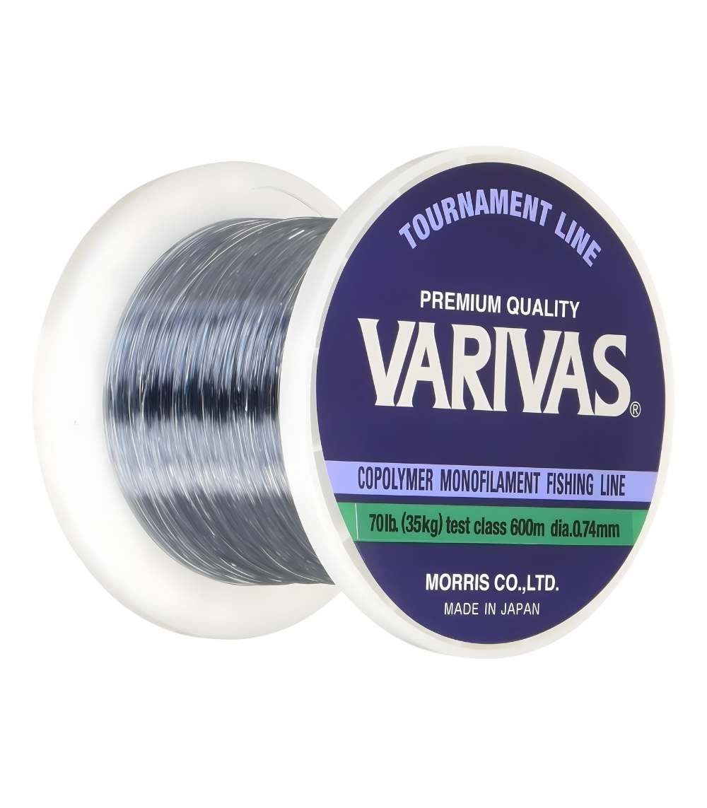 Varivas Tournament Copolymer Leader Line Misty Grey - 600 m, PE 26 (95 lb)