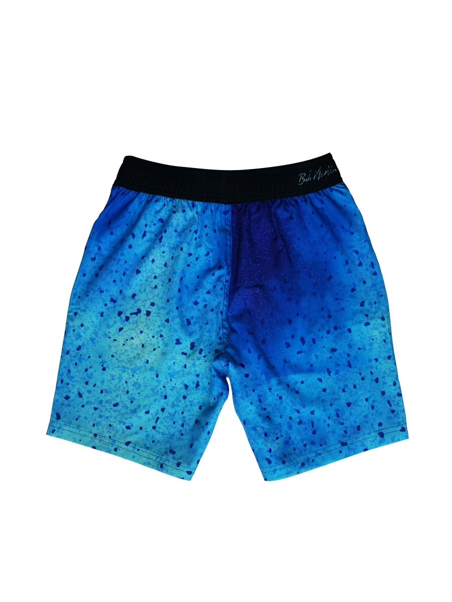 Bob Marlin Board Shorts Bob Mahi Blue - Youth - YS