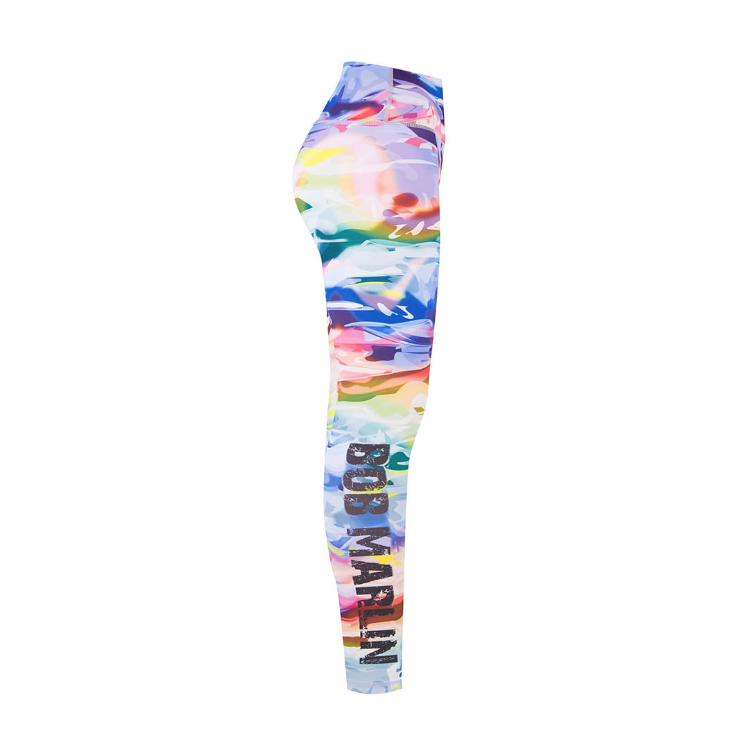 Bob Marlin Women's Recycled Long Leggings Prism Storm (view 4 of 5)