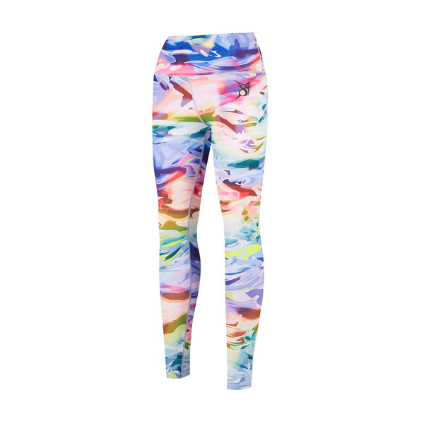 Bob Marlin Women's Recycled Long Leggings Prism Storm – Performance fishing apparel designed for sun protection, comfort, and offshore durability.