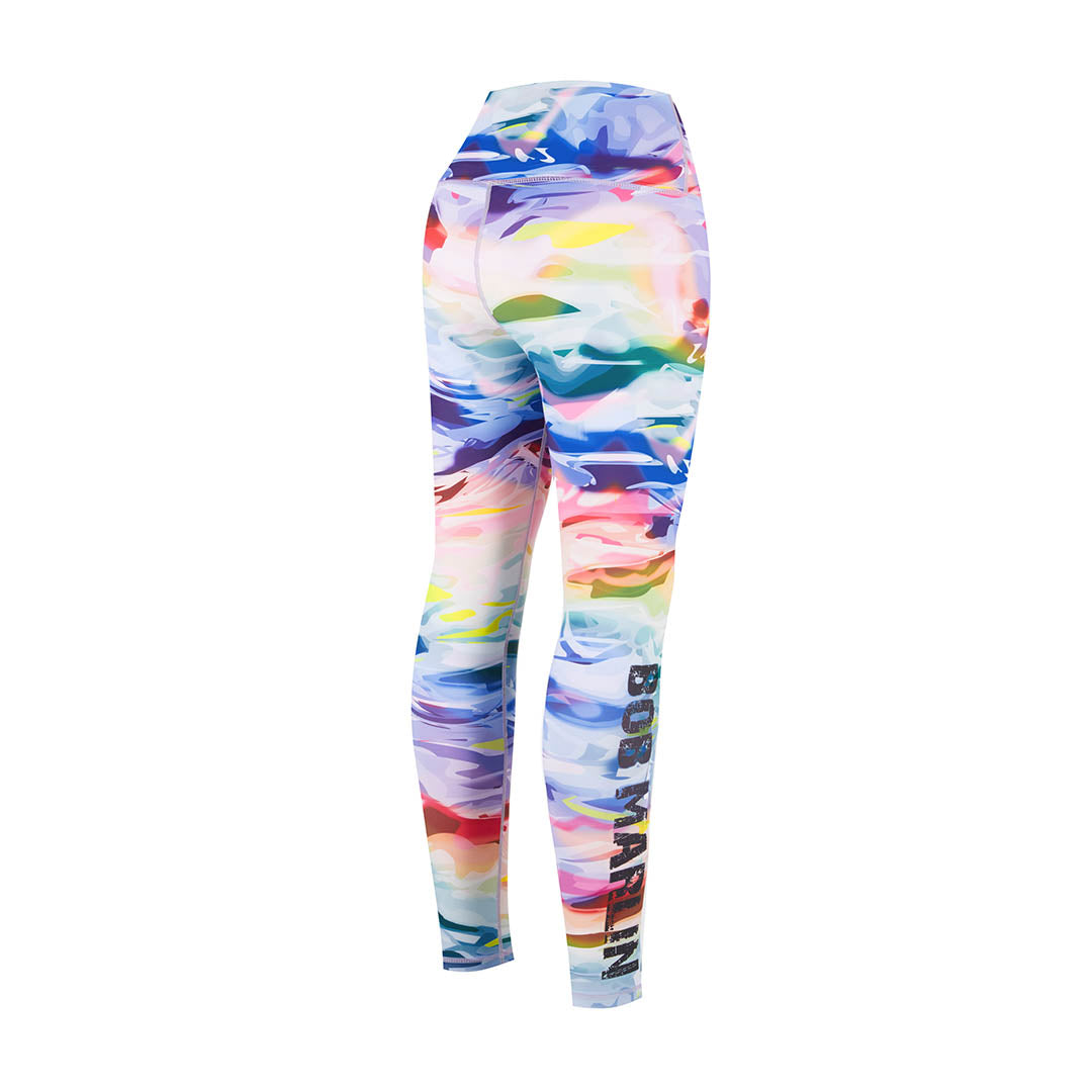 Bob Marlin Women's Recycled Long Leggings Prism Storm (view 5 of 5)