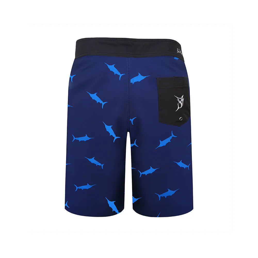 Bob Marlin Board Shorts Blue Marlin - 34
