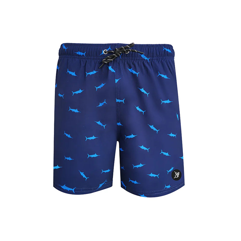 Bob Marlin Recycled Swim Shorts Marlin Blue - 28
