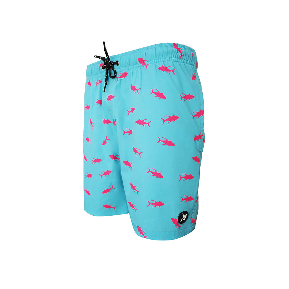 Bob Marlin Recycled Swim Shorts Tuna Pink - 36