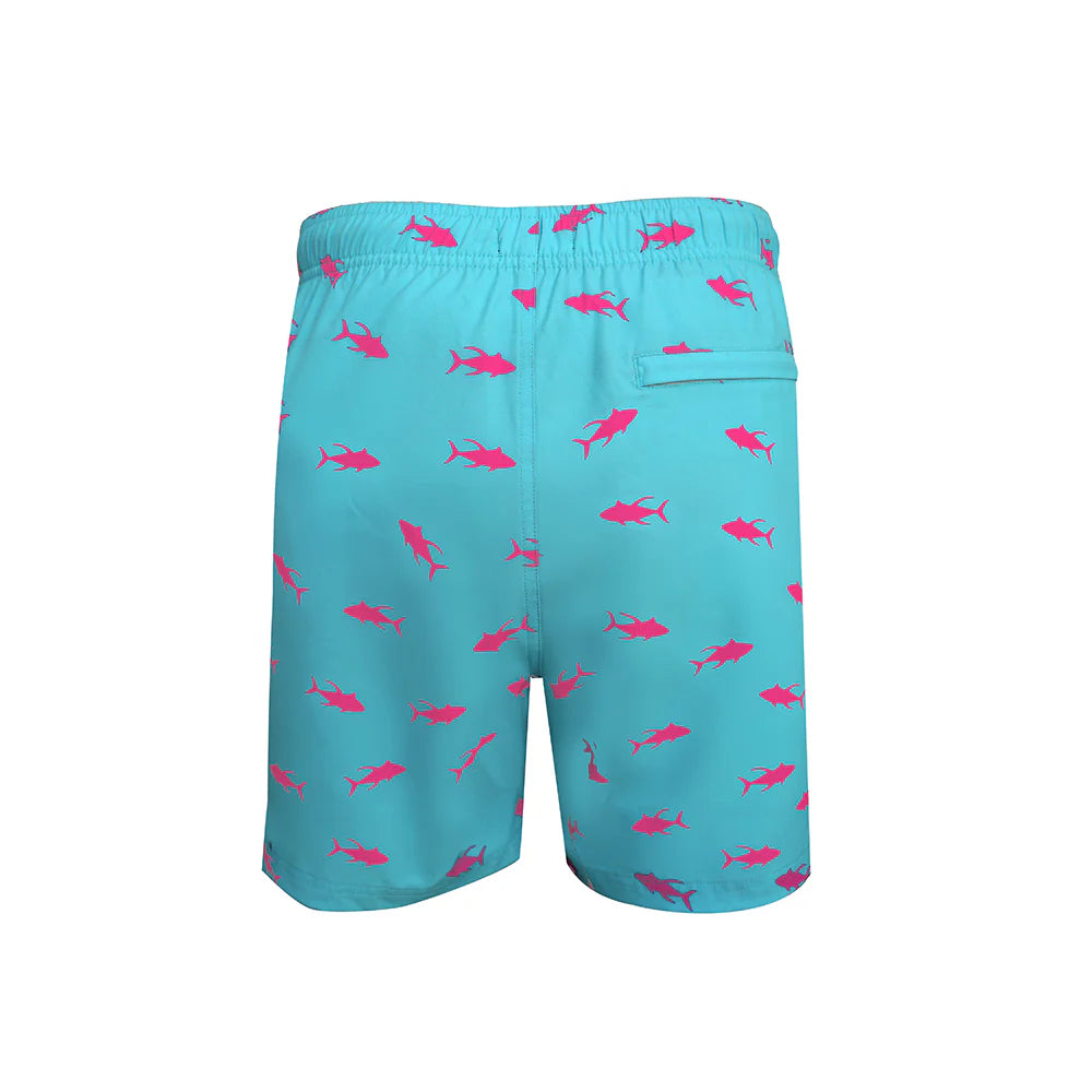 Bob Marlin Recycled Swim Shorts Tuna Pink - 38