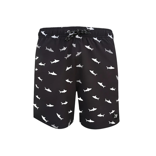 Bob Marlin Recycled Swim Shorts Shark Black – Performance fishing apparel designed for sun protection, comfort, and offshore durability.