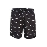 شورت سباحة معاد تدويره بلون أسود من Shark