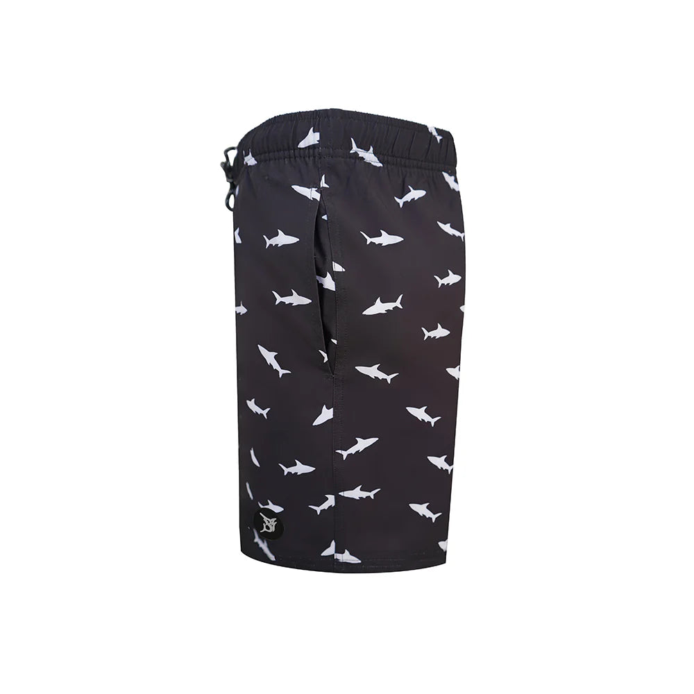 Bob Marlin Recycled Swim Shorts Shark Black - 36