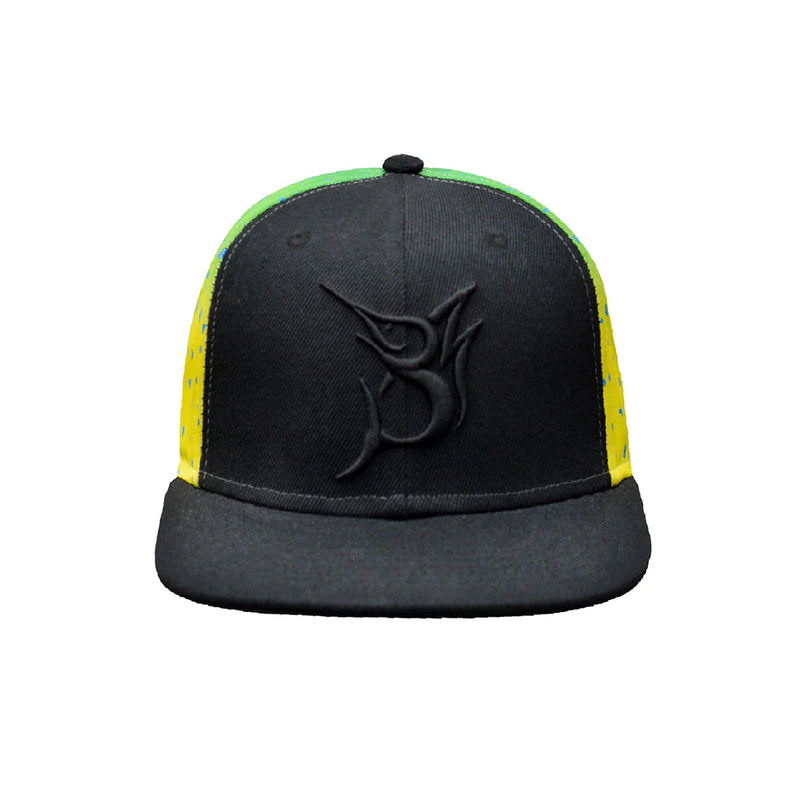 Bob Marlin Snapback Hat Bob Mahi - One Size
