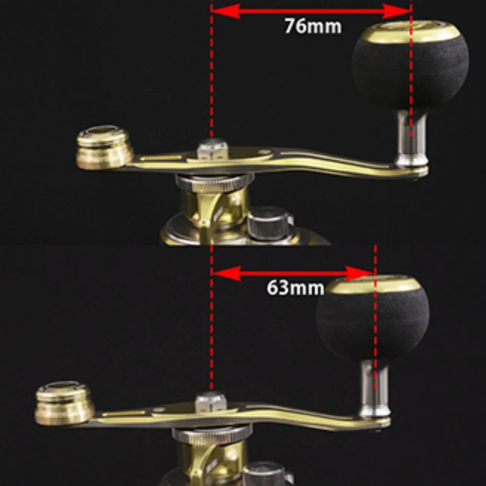 STUDIO OCEAN MARK Baitcasting Light Jigging Lefthanded Wind Drag Reel BLUE SAFARI 35Hi/L