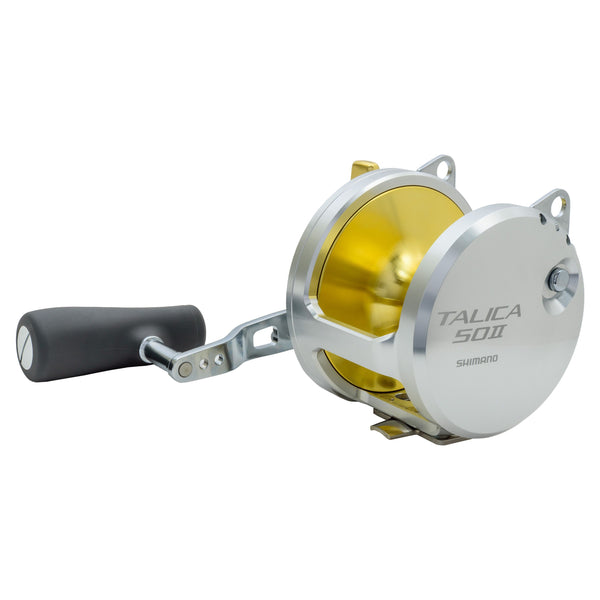 Shimano Talica TAC50II Conventional Reel – High‑performance saltwater fishing reel designed for power, durability, and offshore big game fishing.