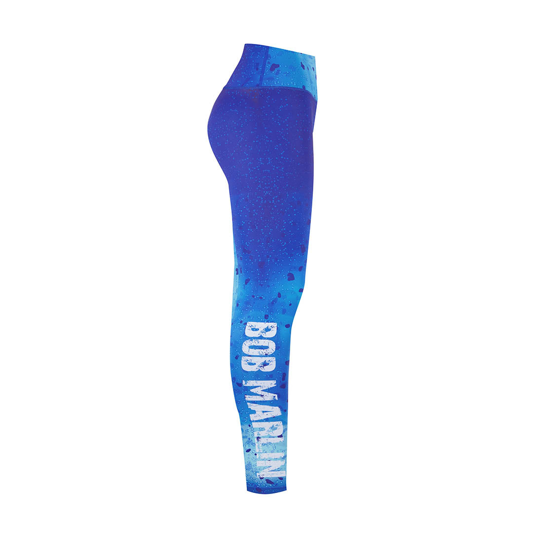 Bob Marlin Women's Recycled Long Leggings Bob Mahi Blue (view 3 of 3)