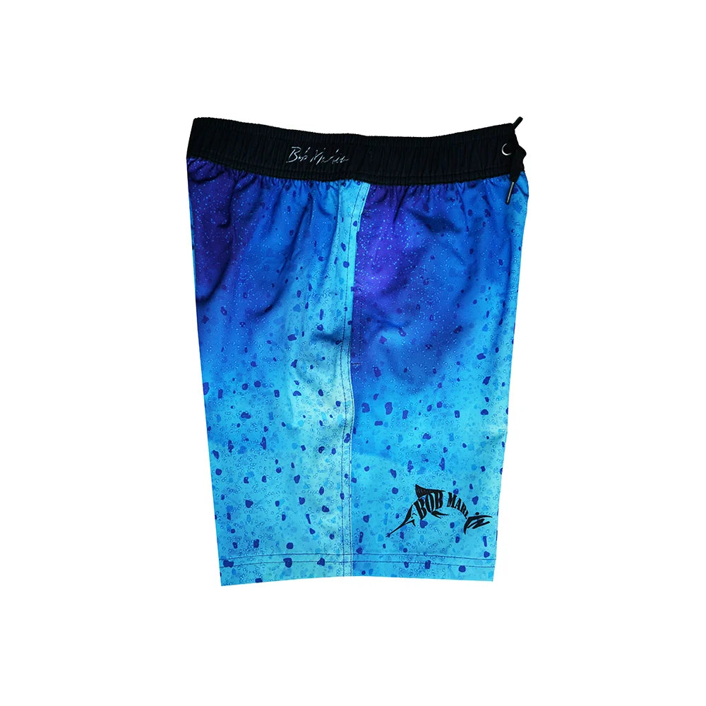 Bob Marlin Board Shorts Bob Mahi Blue - Youth